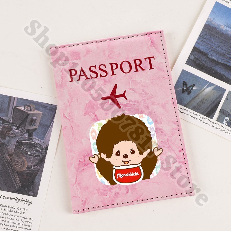 Travel Accessories Gifts For Women - Niedliche Cartoon-Passhülle für Erwachsene und Kinder,