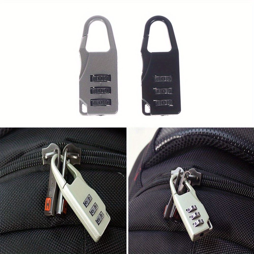 Travel Accessories Electronics - 5 Stück/Set Mini-Reise-Vorhängeschlösser aus Aluminiumlegierung mit
