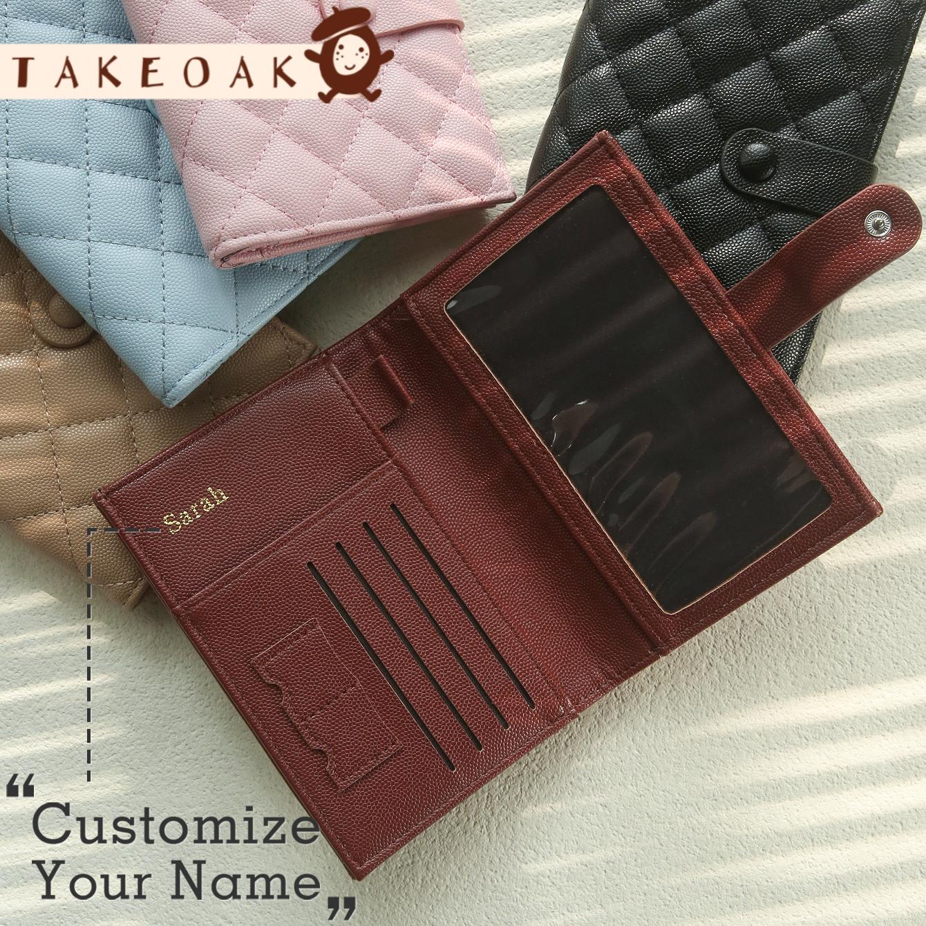 Travel Accessories Hong Kong - Personalisierter Reisepass-Clip mit Namensprägung, Maßgefertigte Goldgeprägte