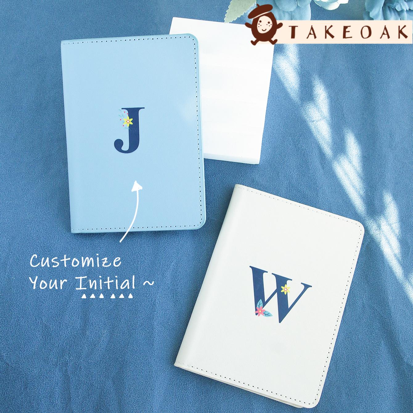 Travel Accessories Hong Kong - Personalisierte Maßgefertigte Blumen-Buchstaben Reisepasshülle Weiche PU-Leder