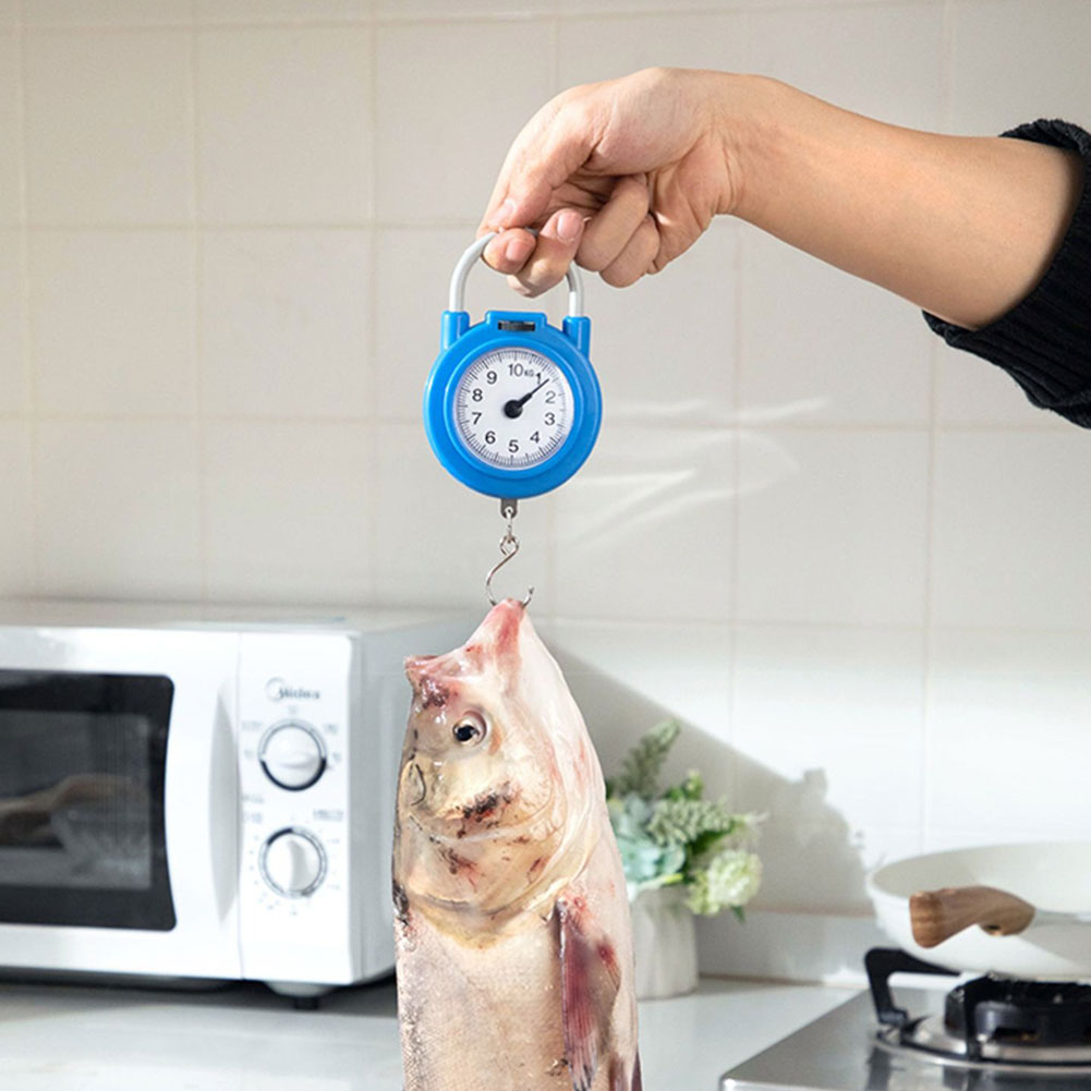 Luggage Scale Hanging - 10KG Digitale Elektronische Hängewaage mit Haken,