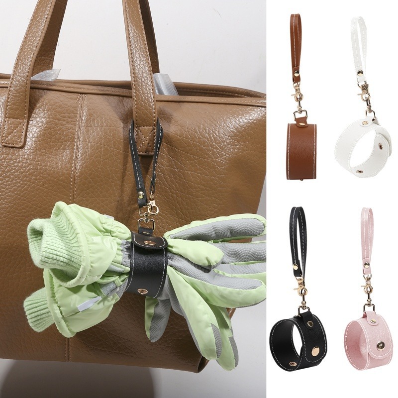 Travel Accessories Gift Ideas - Stilvoller Leder-Greifer, Reisezubehör, Handschuhhalter für Rucksackreisen,