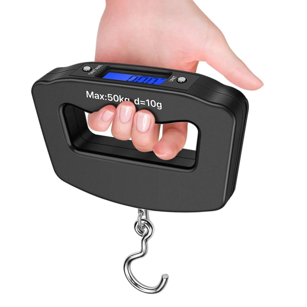 50Kg 10g Gepäckwaage, LCD-Digi – Luggage Scale Hanging Bewertung und Preis