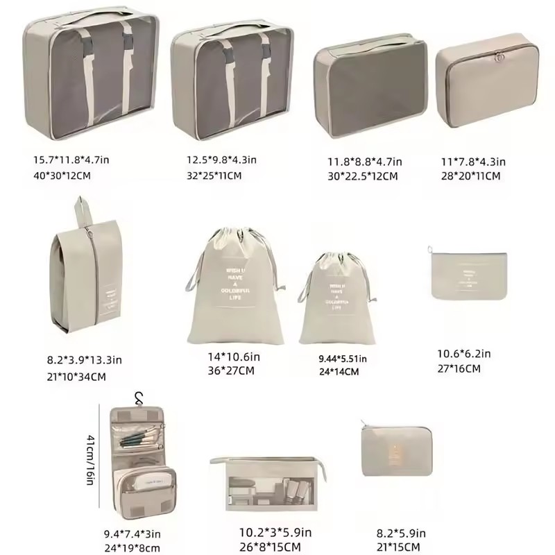 Reise-Aufbewahrungstaschen-Set – Travel Accessories Electronics Bewertung und Preis