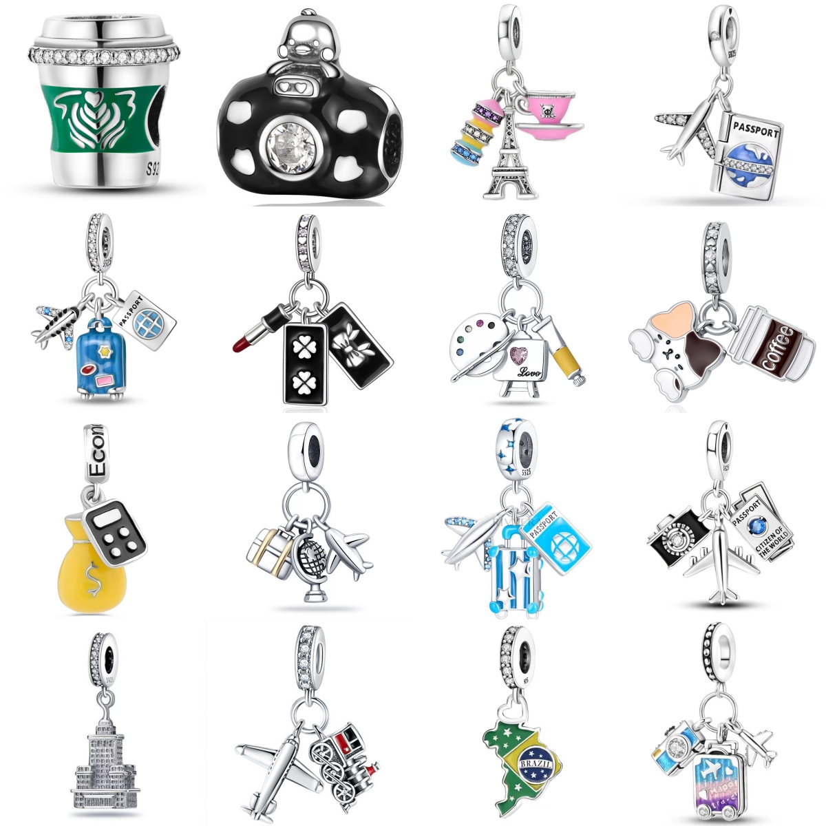 925 Sterling Silber Reise-Seri – Travel Accessories Drawing Bewertung und Preis