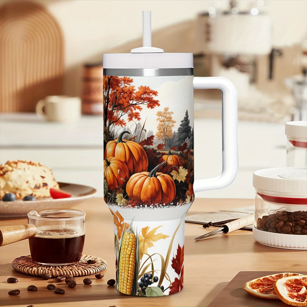 1 Stück 40oz Herbst-Kürbis-Iso – Travel Accessories Gift Ideas Bewertung und Preis