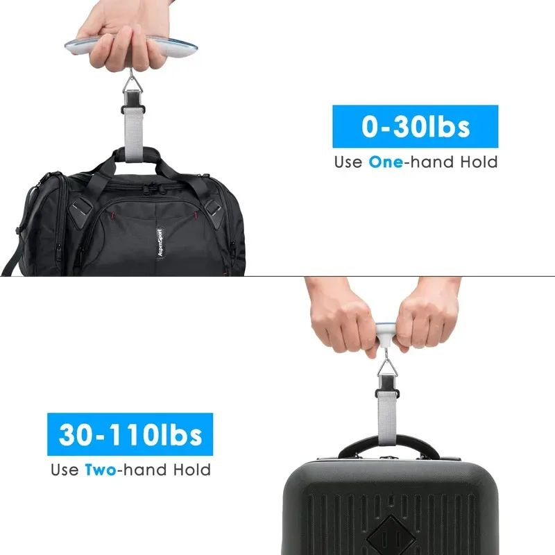 Fischschuppen, 50 kg/110 lb, t – Luggage Scale Hanging Bewertung und Preis