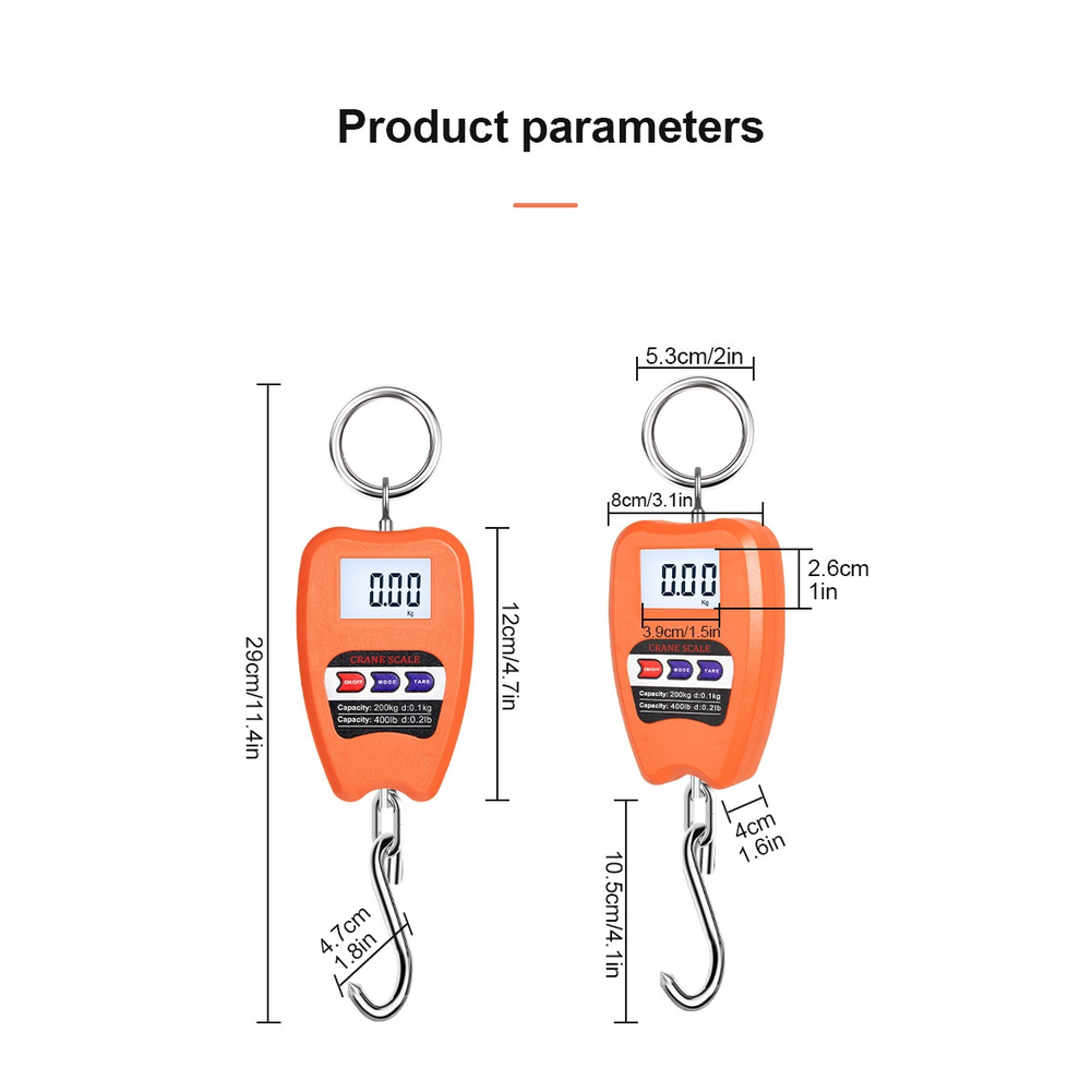 200kg Tragbare Elektronische H – Luggage Scale Hanging Bewertung und Preis