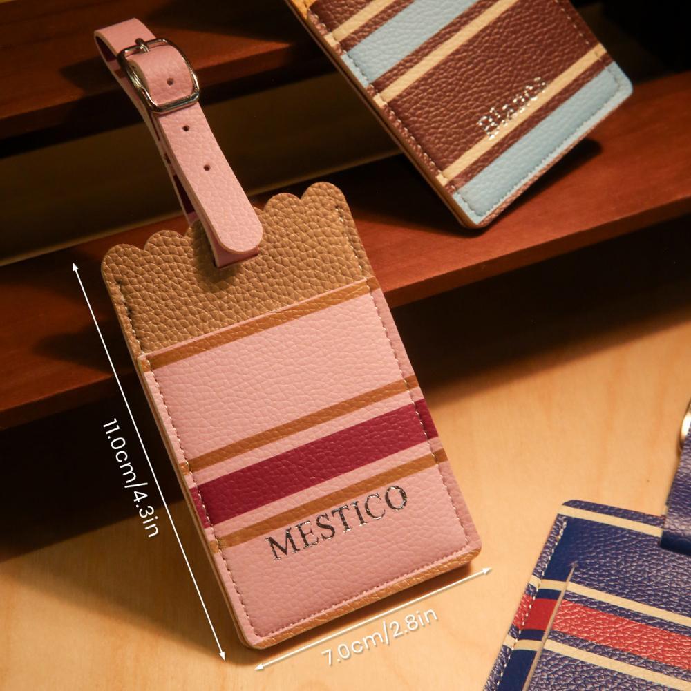 Personalisierter, gestreifter  – Travel Accessories Gifts For Women Bewertung und Preis