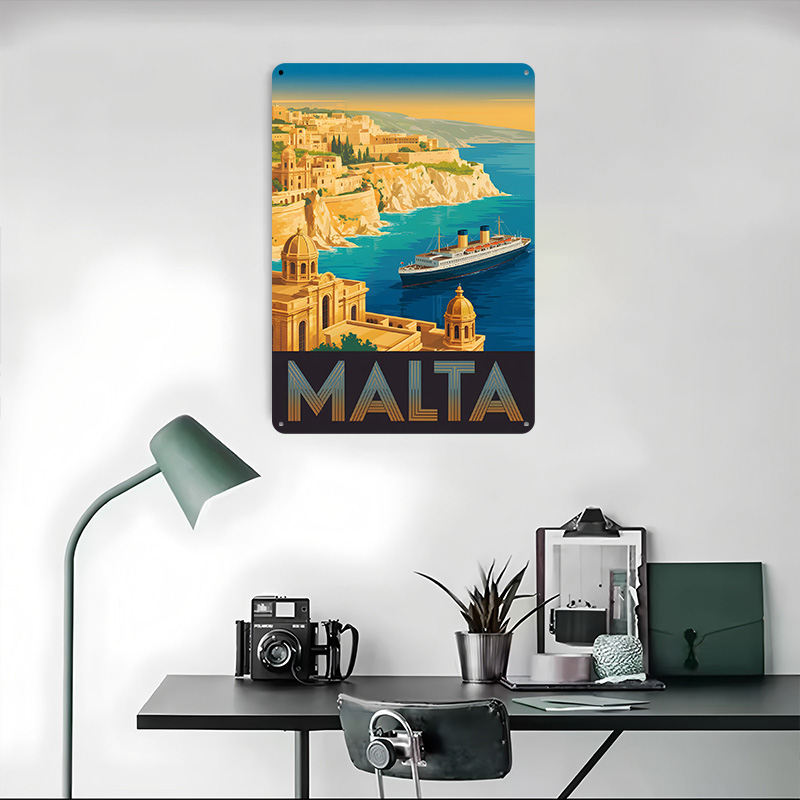 Malta Reise-Metallposter, pers – Travel Accessories Malta Bewertung und Preis