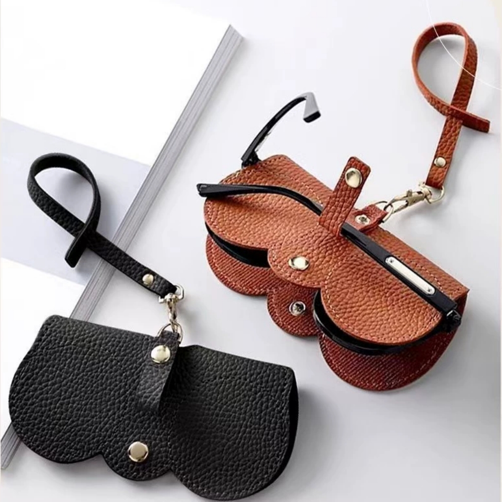 1 Stück Litchi-geprägte Brille – Travel Reading Accessories Bewertung und Preis