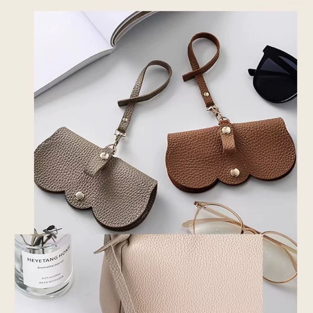 1 Stück Litchi-geprägte Brille – Travel Reading Accessories Bewertung und Preis