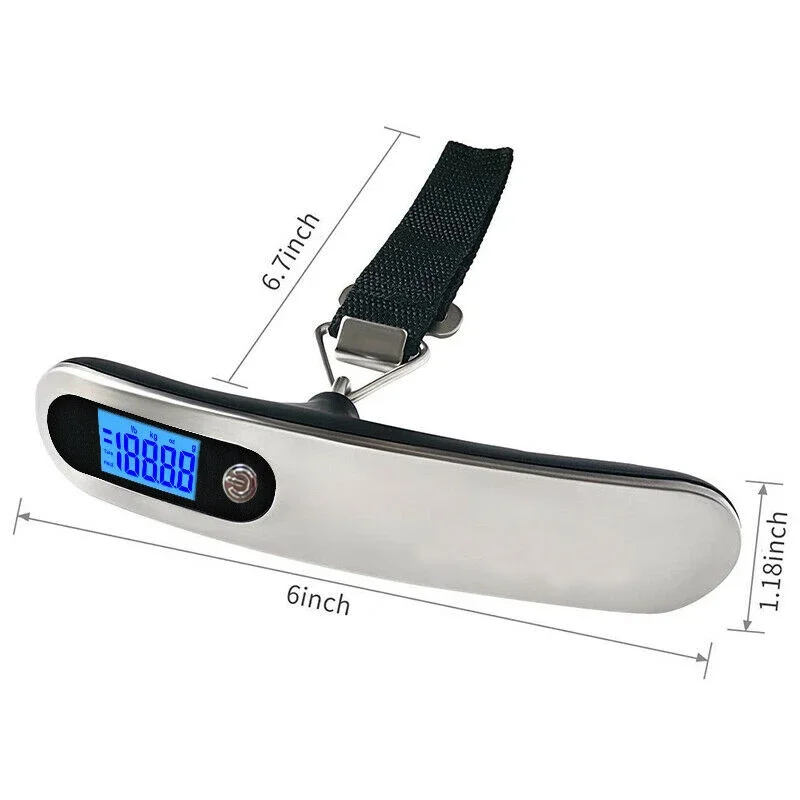 Tragbare 50 kg 10 g Digitalwaa – Luggage Scale Hanging Bewertung und Preis
