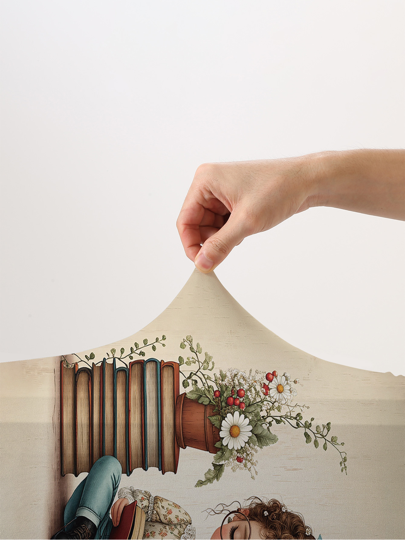 Reading Girl Book Flower Gepäc – Travel Reading Accessories Bewertung und Preis