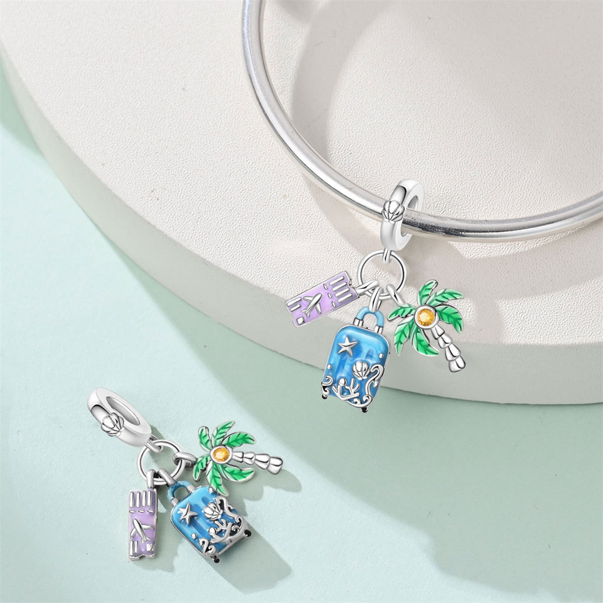 Original Charms Silberbeschich – Travel Accessories Gifts For Women Bewertung und Preis