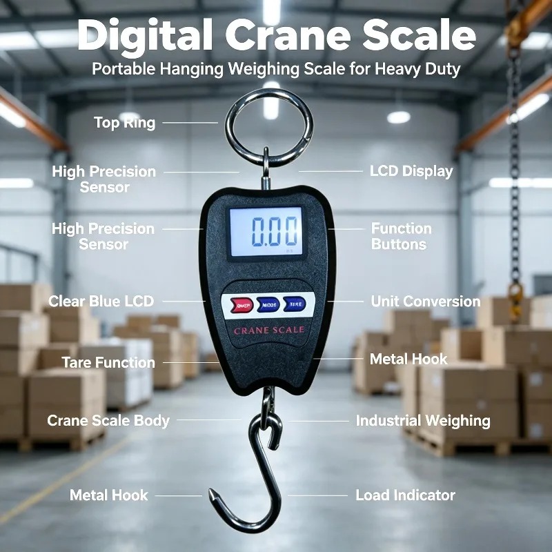 200 kg tragbare digitale Hänge – Luggage Scale Hanging Bewertung und Preis